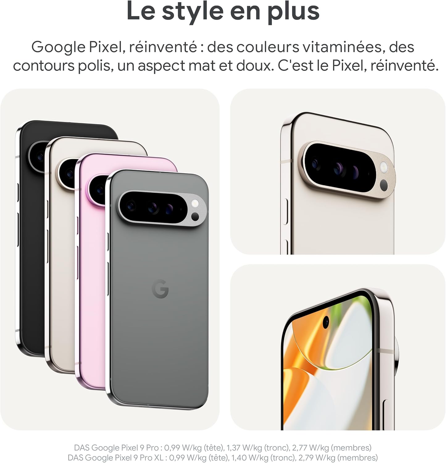 Google Pixel 9 Blanc 128go Neuf main image 1